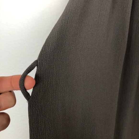 Nookie Mykonos Off the Shoulder Frill Mini Dress Khaki Olive Green Size XS - Picture 7 of 10